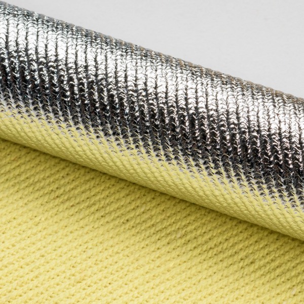 aluminized aramid heat barrier