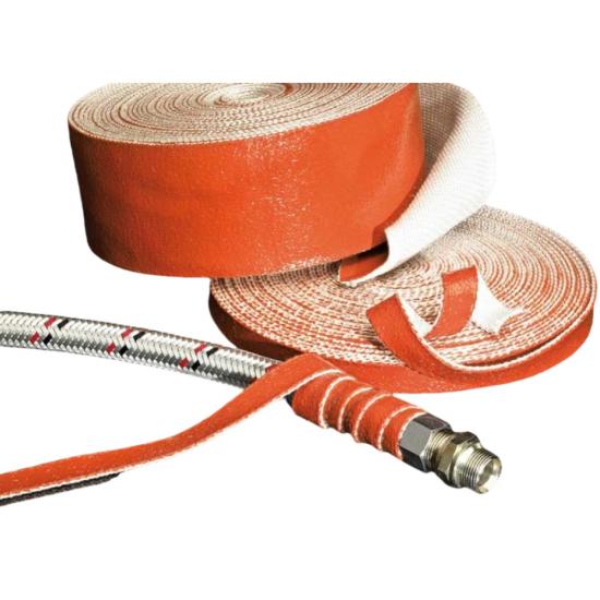 Silikónom potiahnutá izolačná páska zo sklenených vlákien